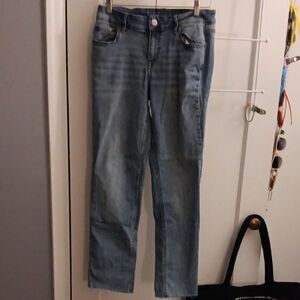 💜 3/$15💜Maurices Light Blue Straight Leg Jeans